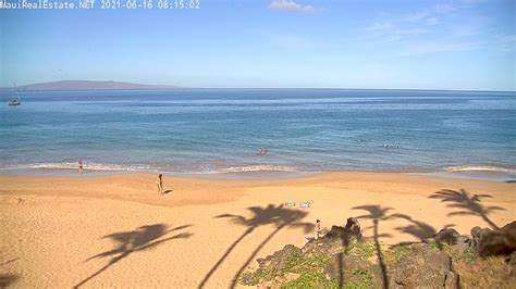 Maui Beach Cam in Kihei at Charley Young Beach